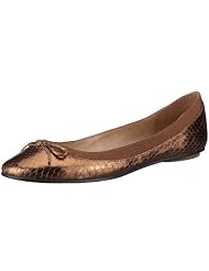 Buffalo London 207-3562 SNAKE PU #80627 PEWTER 12 107879 Damen Ballerinas