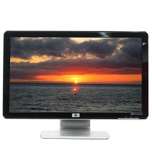23" HP De-Branded Widescreen LCD Full HD 1080p Monitor w/HDMI & Speakers (Black/Silver) On Sale