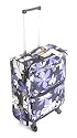Roxy Must Go Cabin Size Travel Bag with Wheels- Dark Grey