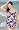 Paradiso Floral Plus Size Sarong Front Swimsuit - Women's Swimwear Plus Size Swimsuits