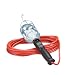 Coleman Cable 05428 50-Foot 16/3 SJT Trouble Light with Safety Orange/Metal Guard, On-Off Switch and Outlet #005428-88-03