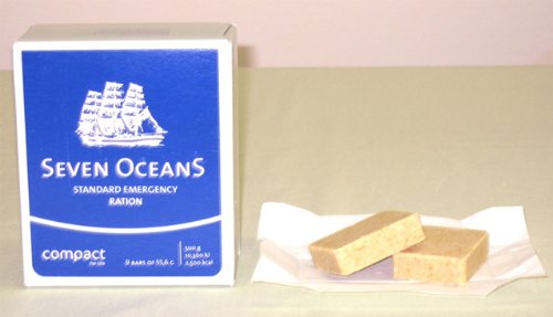 セブンオーシャンズ SEVEN OCEANS(救難食糧・圧縮ビスケットタイプ)防災用保存食