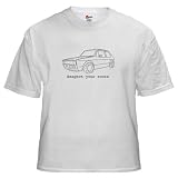 respect your roots on front and MK1 on back Illustration White T-Shirt by CafePress