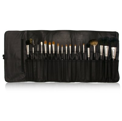Napoleon Perdis Leather Brush Roll 20 Piece Set