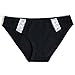 NatraTouch WorryFree Cut and Sew Menstrual Bikini Black Lace Trim
