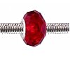 Low price Pandora Style Charm Bead (Z77) Faceted Murano Lampwork Glass (14mm x 10mm) (fits Troll too)