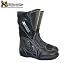Xelement Womens Black Leather Sport Motorcycle Boots