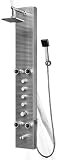 AQUA Unique Stainless Steel Shower Massage Panel With Design Pattern 7219
