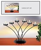 6 Arm Metal Candle Holder Gift Set 41M OFLXMcL. SL160 6 Arm Metal Candle Holder Gift Set