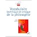 Vocabulaire technique et critique de la philosophie