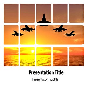 Amazon.com: Air Force (PPT) Powerpoint Template | Air Force Templates ...