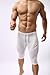 Surenow Men's Front Tie Sports Pants Workout Pants Bike Pants Jammers Elastic waist Stretch for ease of movemen Professional design for bicycle sports Comfortable Flexible and Tight fitting