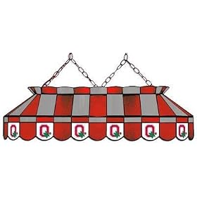 Ohio State Buckeyes 40 Full-size Pool Table Lamp NCAA College Athletics