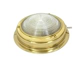 Plafonnier pour cabine de bateau - 100mm - laiton