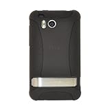 Amzer Silicone Skin Jelly Case for HTC ThunderBolt ADR6400 - Grey