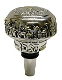 Sterling Silver Jerusalem Wine Bottle Stopper