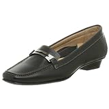 Michael Toschi Women's Mimi Moccasin,Black,38.5 EU (US Women's 8.5 M)