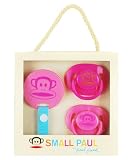 Paul Frank 2 Pacifiers & Clip Gift Set - pink, one size
