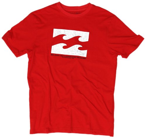 Billabong Herren T-shirt New Wave, red fire, XS, J1SS25BIS2 Preisvergleich