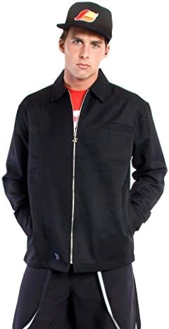 Kikwear Men's Poly DJ Jacket L Black