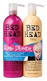 Tigi Bed Head Dumb Blonde Shampoo and Reconstructor 2 x 750ml
