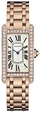 NEW CARTIER TANK AMERICAINE LADIES WATCH WB7079M5