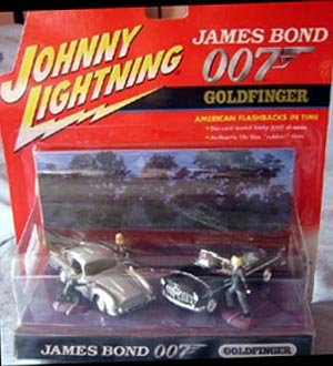 James Bond 007 Goldfinger Diecast Car Set
