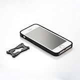 Simplism iPhone 5/5S PU レザーバンパー ブラック TR-LBIP13-BK