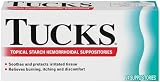Tucks Hemorrhoidal Suppositories, 24-Count Boxes (Pack of 2)