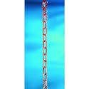 Square link rain chain 3 cup copper outdoor yard art