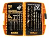 DEWALT P.T.A. DW1956 16-PIECE PILOT POINT DRILL BIT SET