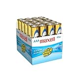 Maxell 723849 LR03 20MP AAA Cell 20 Pack Brick Battery
