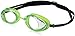 TYR Tracer Racing Goggles, Clear/Green/Black, One Size