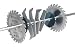 Bosch PRO624DADO 6-Inch 24 Tooth Stacked Dado