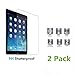 GkGk Anti-Blue Light iPad Air/ipad Air2 Tempered Glass Screen Protector 2.5D Round Edge Premium 0.26mm HD Ultra Clear 9H Hardness 9.7 inch Anti-Blue Ray BLUE LIGHT FILTER (Air/Air2)(2 Packs)