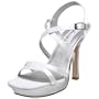 Dyeables Women's Jewel Platform,White,6 M US