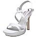 Dyeables Women's Jewel Platform,White,5.5 M US