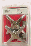 Larsen Supply #01-4041 PR Chrome Tub Cross Handle
