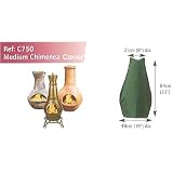 Medium Chimenea Waterproof Protective Cover C750 New