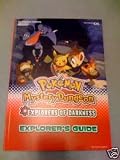 Books : Pokemon Mystery Dungeon Explorers of Darkness Explorer's Guide