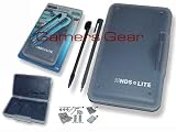 Nintendo Ds Nds & Ndsl Lite Enamel Blue Card Case With Stylus [Toy]