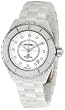 Chanel Men's H1629 J12 Diamond White Dial Watch from Chanel
