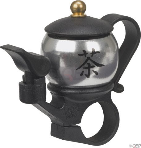 Buy Dimension Tea Pot Bell Silver Black Bicycle Bike by Dimension