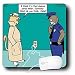 Londons Times Funny Cat Cartoons - Curiosity Killed the Cat - Mouse Pads