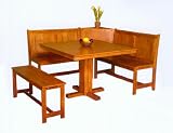 Sedona Breakfast Nook Set With Bench 41M mQ16XiL. SL160 Sedona Breakfast Nook Set With Bench