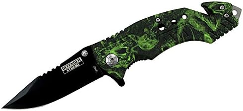 8" FOLDING S/A GREEN VIPE N32B-6