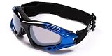 Black & Blue Snow Goggles