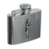 Review Sterling & Classic SC662 / Robert Burns 2oz Stainless Steel Hip Flask