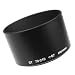 Mennon A-ST 67 Screw Mount 67mm Hood for Telephoto 70-210mm Lens, Black