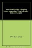 Tax and PRSI reform from a low income perspective